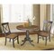 International Concepts Round 36 in Rd Extension Dining Table, 2 RTA Chairs, Hickory/Washed Coal, 36 W, 48 L, 29.3 in H, Wood K45-36RXT-C613-2 - alternate 3